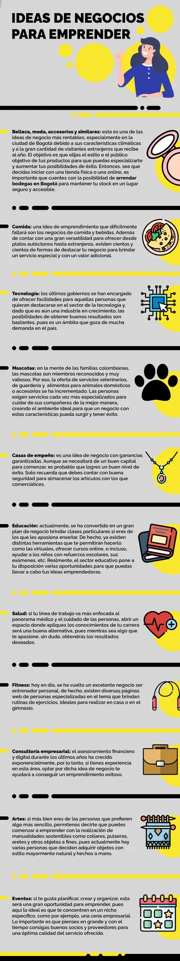 Ideas de emprendimiento