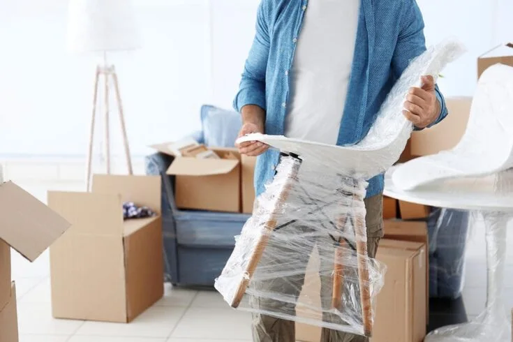 Preparación de mueble para almacenarlo
