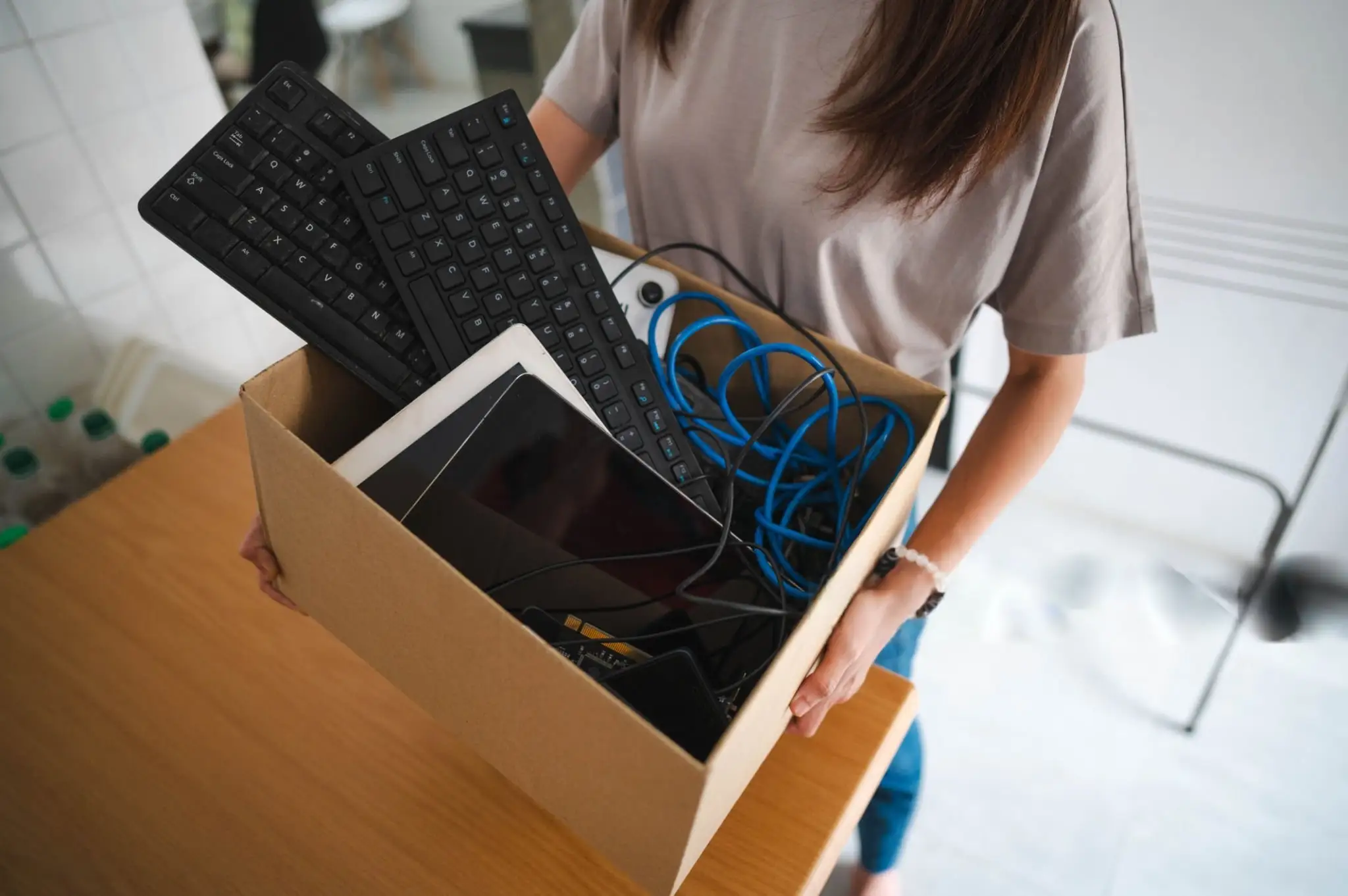 ¿Cómo guardar tus dispositivos electrónicos de forma segura?