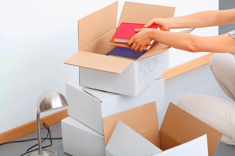 ¿Cómo guardar libros de manera segura y eficiente?
