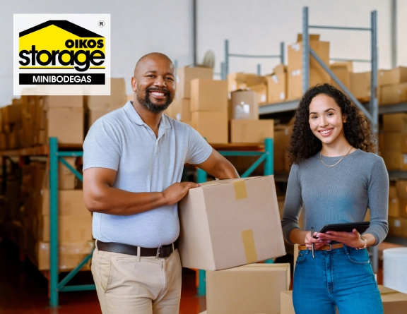 Minibodega para almacenar inventario empresarial