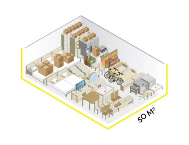 50x50 m